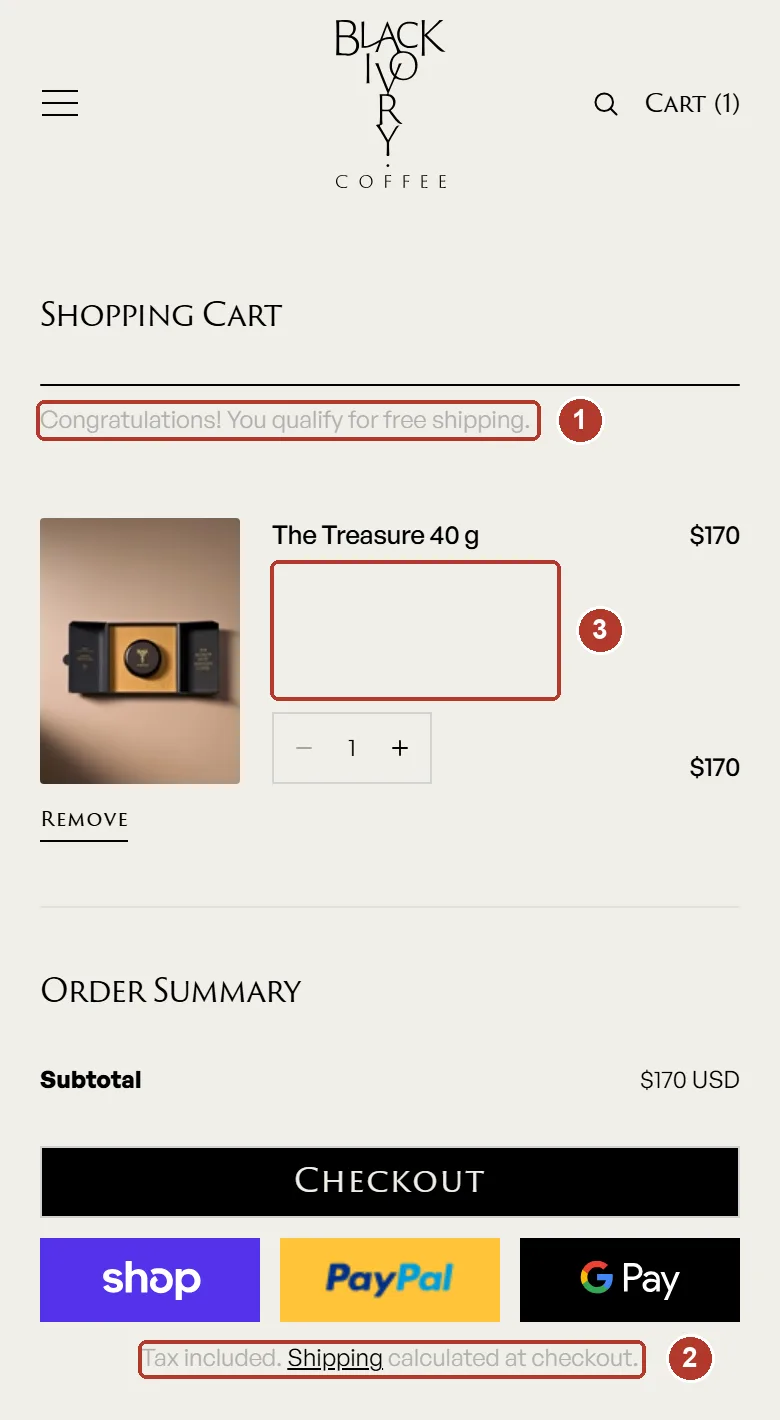 Mobile cart with annotations